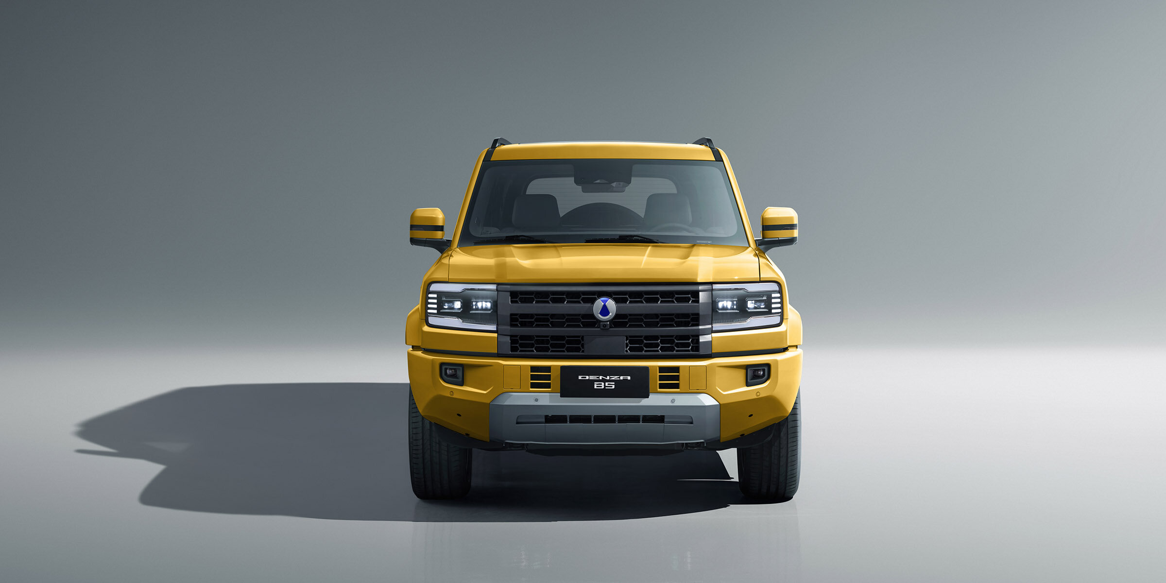 Mesh-Style Front Grille and Headlights